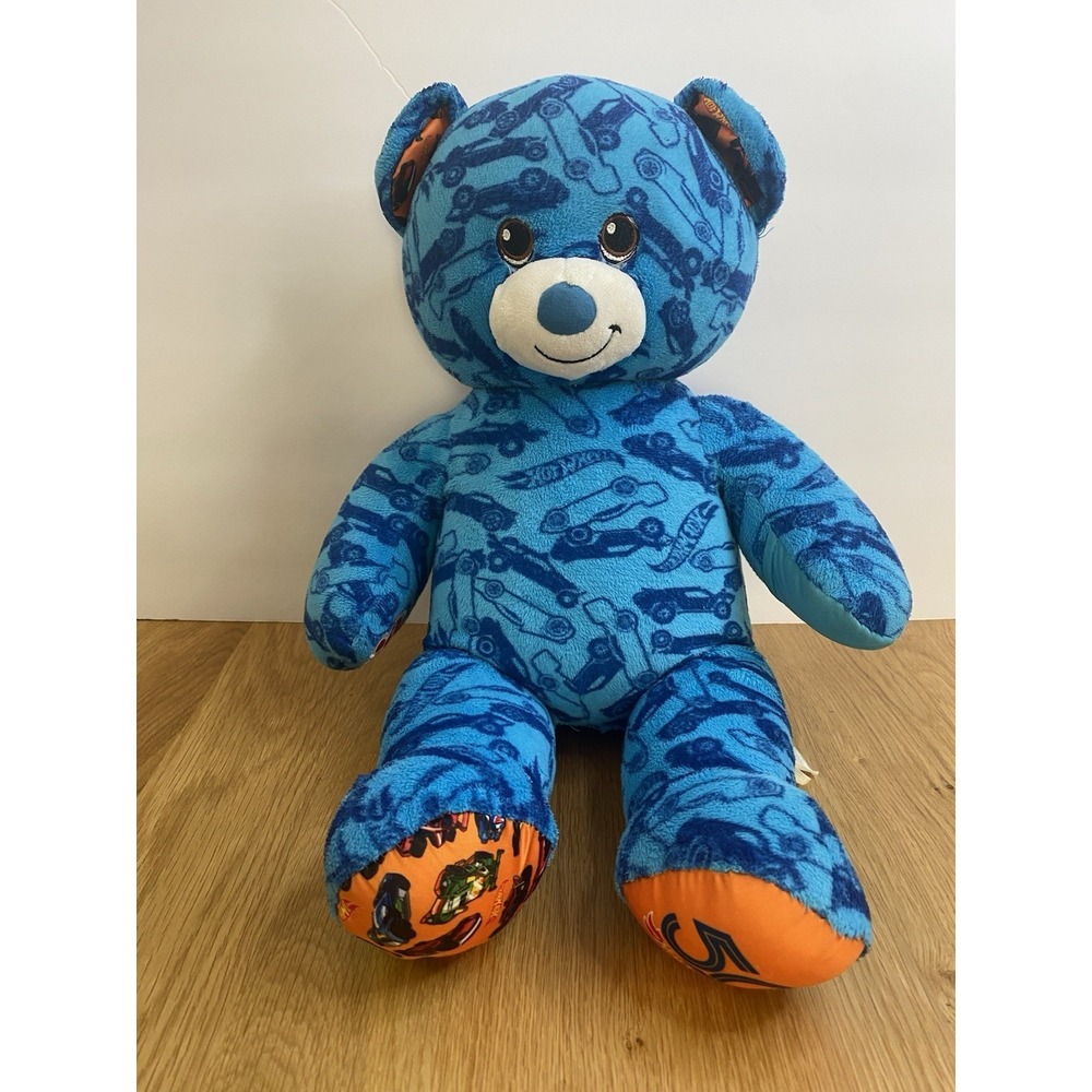 Build-A-Bear Workshop 2018 Hot Wheels 50th Anniversary Stuffed Bear Plushie